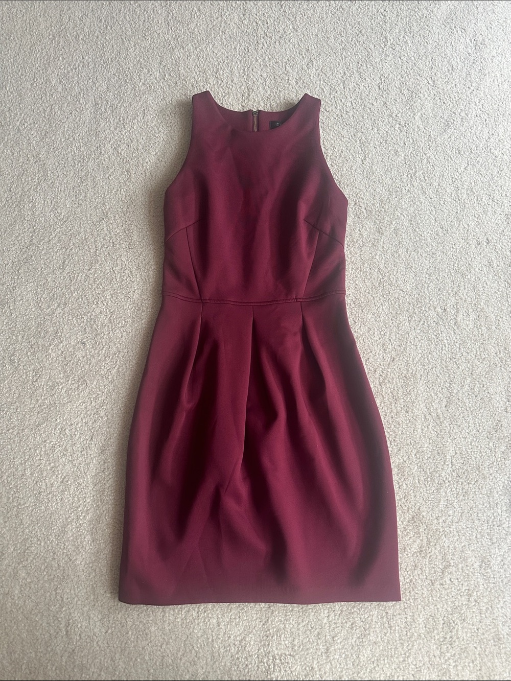 Dynamite Sleeveless Wine Short Dress